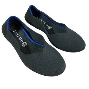 Rothys round toe black ballet flats 11